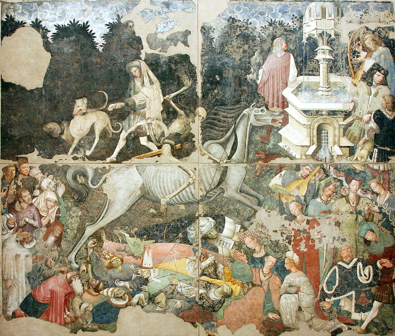 The Triumph of Death (1446) – Pieter Bruegel the Elder, Palazzo Abatellis, Palermo (Italy).