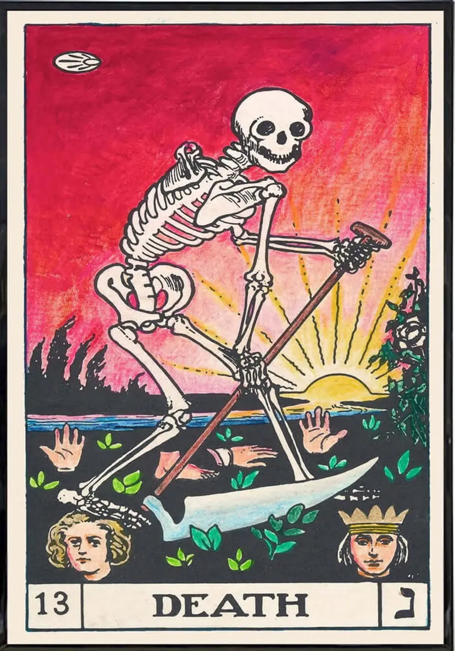 Death Tarot card.