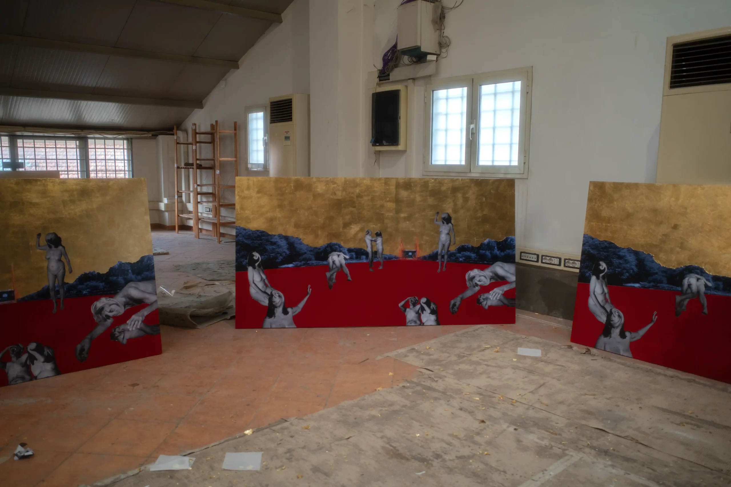 Collage performance 4