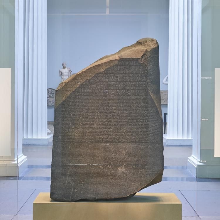 Rosetta Stone in situ